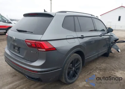 2022 Volkswagen Tiguan 2.0T Se R-Line Black from USA, damaged, VIN 3VV8B7AX3NM000467